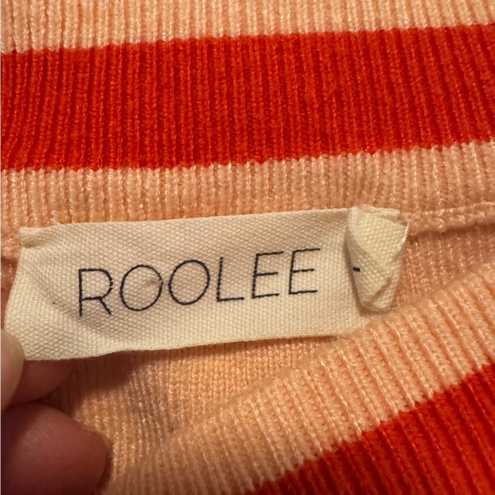 Women's Roolee Red Striped Top - Picture 3 of 8